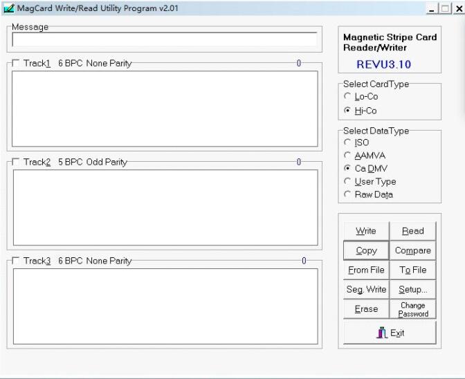 msr605x magnetic stripe card reader writer software download